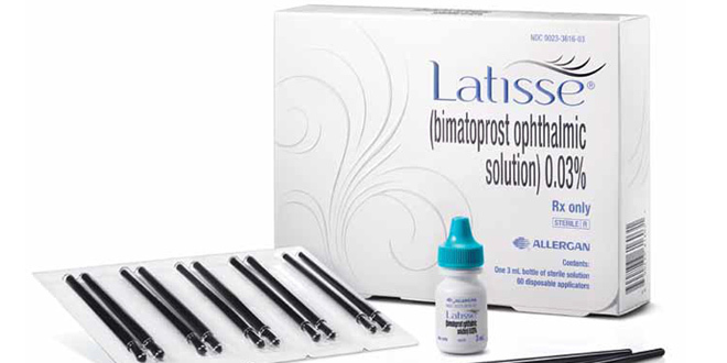 Latisse — препарат для увеличения объема ресниц